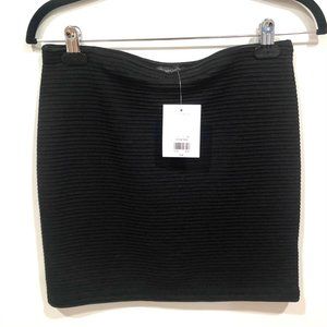 TOPSHOP Stretch Ribbed Mini Skirt NWT